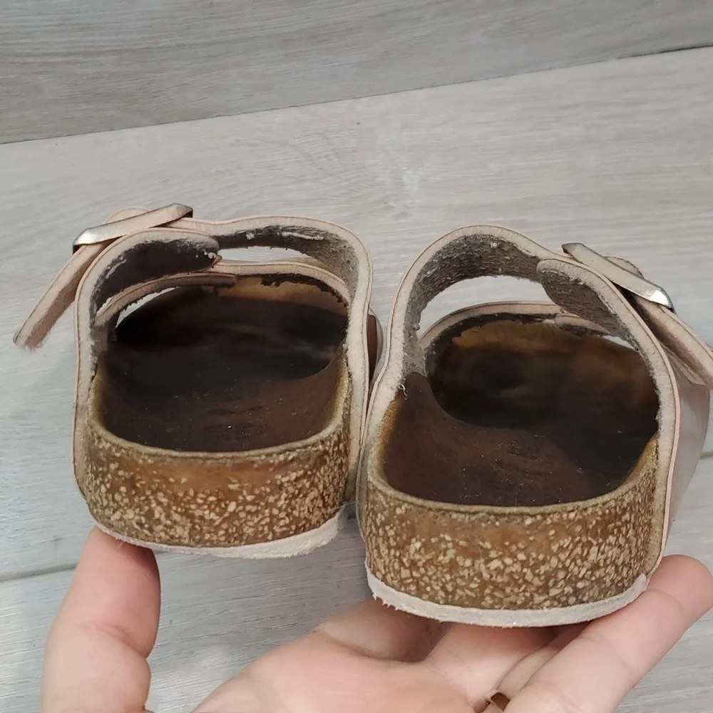 Birkenstock Kids Girls Arizona Rose Sandals Slides shoes sz 30/C12